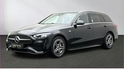 Używany Mercedes C300e AMG 313 KM (230 kW) 2025 Czarny Kombi