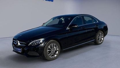 Brugt Mercedes C180 Avantgarde 156 HK (114 kW) 2017 Sort Sedan