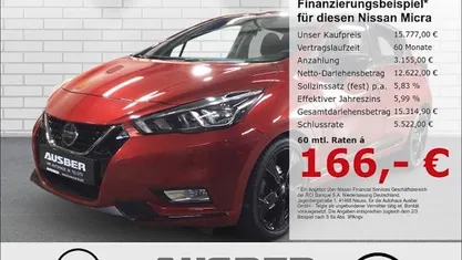 Usado Nissan Micra N-TEC 101 HP (74 kW) 2020 Vermelho Citadino