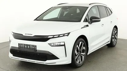 Moon weiß metallic Neu 2025 Skoda Enyaq iV SportLine SUV | 51.875 € (Fairer Preis)