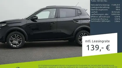 Perlaneraschwarz Gebraucht 2025 Citroën C3 Kleinwagen | 17.690 € (Guter Preis)
