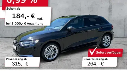 Gebraucht Audi A3 Advanced 204 PS (150 kW) 2025 Mythosschwarz metallic Limousine