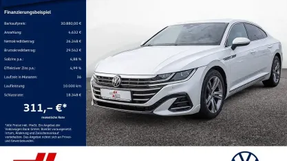 Begagnad VW Arteon R-line 200 HK (147 kW) 2022 Vit Sedan