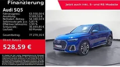 Blau Gebraucht 2023 Audi SQ5 Sportback Ambiente SUV | 63.160 € (Fairer Preis)