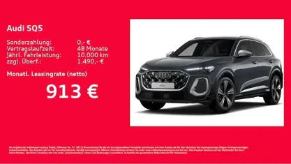 Nouă Audi SQ5 Ambiente 367 CP (269 kW) 2026 Gri SUV