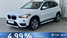 Mineralweiß metallic Gebraucht 2016 BMW X1 Sport Line SUV | 19.845 € (Fairer Preis)