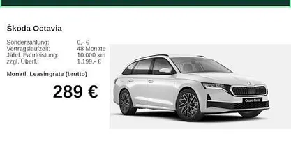Gebraucht 2025 Skoda Octavia Selection Kombi | 32.870 € (Fairer Preis)
