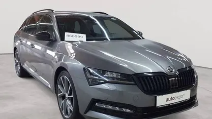Gebraucht Skoda Superb SportLine 200 PS (147 kW) 2023 Graphitgrau metallic Kombi