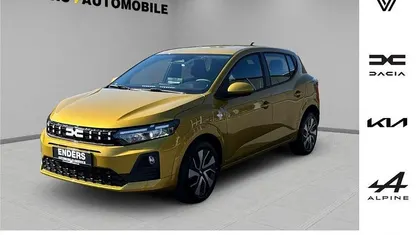 Neu Dacia Sandero Expression 101 PS (74 kW) 2026 Gelb Limousine