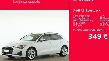 Weiß Gebraucht 2025 Audi A3 Sport Limousine | 36.559 € (Fairer Preis)