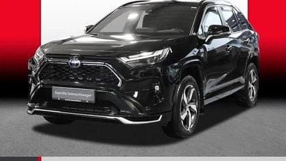Gebraucht Toyota RAV4 Hybrid Plus 306 PS (225 kW) 2022 Tiefschwarz mica metallic SUV