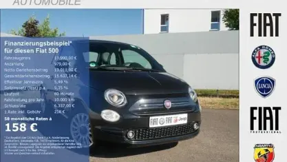 Gebraucht Fiat 500 Dolcevita 69 PS (50 kW) 2022 Schwarz Kleinwagen