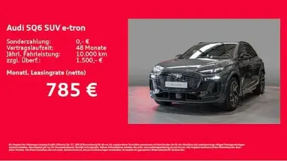 Neu Audi SQ6 e-tron Ambiente 380 kW (517 PS) 2026 Grau SUV