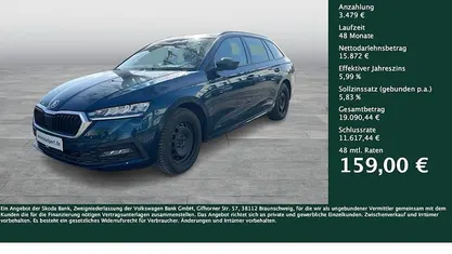 Gebraucht Skoda Octavia Clever 110 PS (80 kW) 2021 Kombi