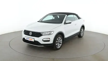 Gebraucht VW T-Roc Cabriolet Style 150 PS (110 kW) 2020 Weiß Cabrio