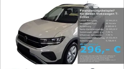 Grau Gebraucht 2025 VW T-Cross IQ Drive SUV | 22.950 € (Fairer Preis)