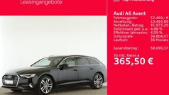 Mythosschwarz metallic Gebraucht 2024 Audi A6 Advanced Plus Kombi | 52.469 € (Fairer Preis)