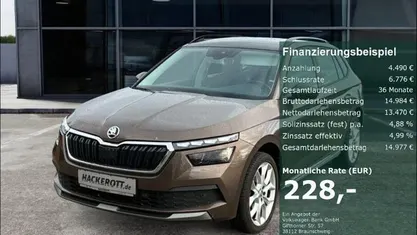 Braun Gebraucht 2020 Skoda Kamiq Style SUV | 18.960 € (Fairer Preis)