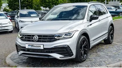 Second-hand VW Tiguan R-line 150 CP (110 kW) 2021 Argintiu SUV