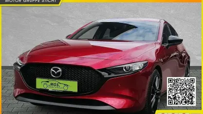 Second-hand Mazda 3 Homura-Line 150 CP (110 kW) 2022 Roșu Berlinǎ