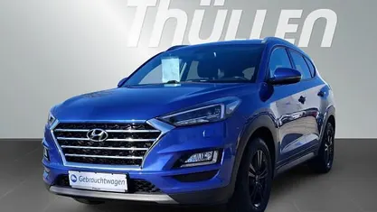 Gebraucht Hyundai Tucson Premium 177 PS (130 kW) 2019 Blau SUV