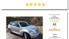Gebraucht 2004 Chrysler PT Cruiser Limited Cabrio | 3.999 € (Fairer Preis)