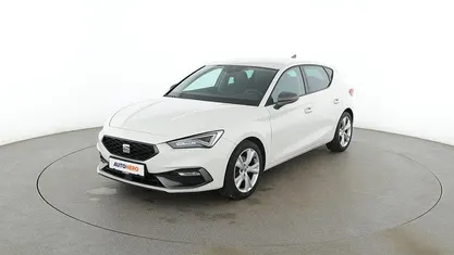 Usata Seat Leon FR 150 CV (110 kW) 2021 Bianco Berlina