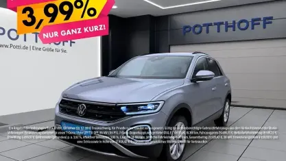 Gebraucht VW T-Roc Life 150 PS (110 kW) 2024 Silber SUV