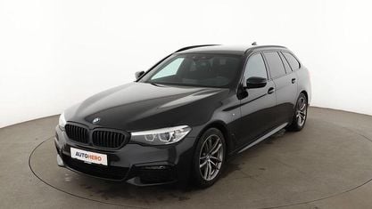 Brugt BMW 520 M Sport 184 HK (135 kW) 2018 Sort Stationcar