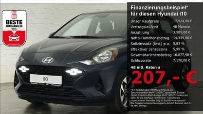 Brugt Hyundai i10 Trend 79 HK (58 kW) 2025 Grå Hatchback