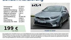 Lunarsilber metallic Neu 2025 Kia Ceed 4 Limousine | 27.350 € (Guter Preis)