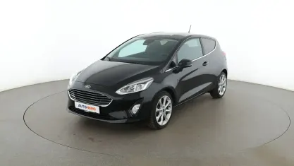 Gebraucht Ford Fiesta Titanium 101 PS (74 kW) 2017 Schwarz Kleinwagen