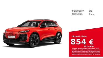 Gebraucht Audi SQ6 e-tron 359 kW (489 PS) 2025 Rot SUV