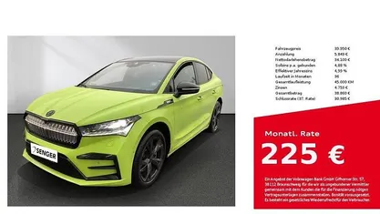 Gebraucht Skoda Enyaq iV RS 219 kW (299 PS) 2023 Mambagrün SUV