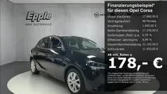 Schwarz Gebraucht 2023 Opel Corsa Elegance Limousine | 17.390 € (Guter Preis)
