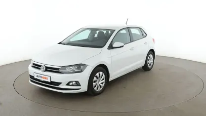 Gebraucht VW Polo Comfortline 75 PS (55 kW) 2018 Weiß Kleinwagen