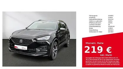 Deep schwarz Gebraucht 2022 Seat Tarraco 4Drive SUV | 30.480 € (Fairer Preis)