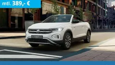 Pure white schwarz Gebraucht 2025 VW T-Roc Cabriolet Style Cabrio | 38.515 € (Fairer Preis)