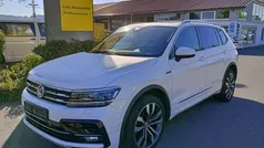 Pure white Gebraucht 2019 VW Tiguan Allspace Highline SUV | 28.490 € (Fairer Preis)
