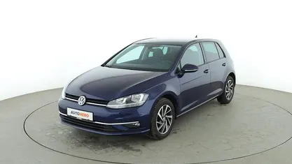 Second-hand VW Golf VII Sound 110 CP (80 kW) 2017 Albastru Berlinǎ