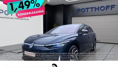 Blau Gebraucht 2025 VW ID.7 GTX Kombi | 52.777 € (Fairer Preis)