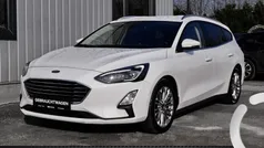 Weiß Gebraucht 2020 Ford Focus Titanium Kombi | 16.290 € (Fairer Preis)