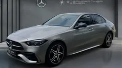 Silber Gebraucht 2024 Mercedes C200 AMG Limousine | 43.430 € (Fairer Preis)
