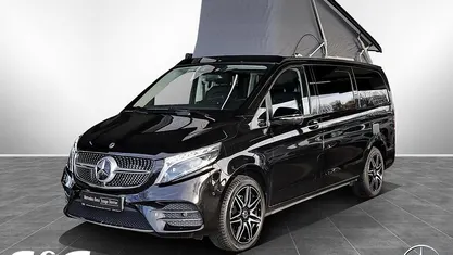 Obsidianschwarz Gebraucht 2021 Mercedes V300 Marco Polo Van / Kleinbus | 72.840 € (Etwas zu teuer)