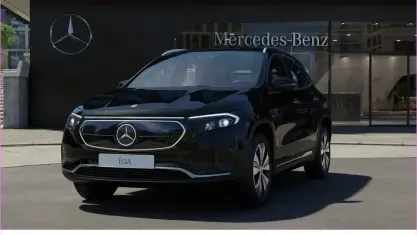 Gebraucht Mercedes EQA250 Progressive 139 kW (190 PS) 2023 Schwarz SUV