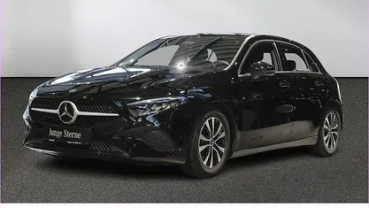 Unilack nachtschwarz Gebraucht 2024 Mercedes A180 Limousine | 27.490 € (Fairer Preis)