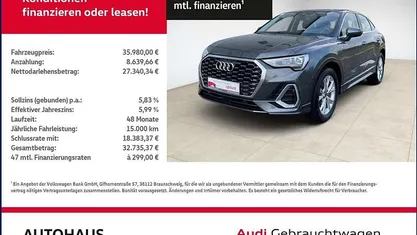 Gebraucht 2024 Audi Q3 Sportback S-Line SUV | 35.979 € (Guter Preis)