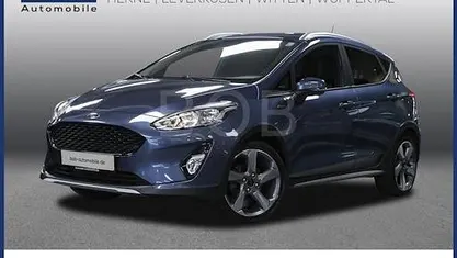 Chromablau metallic (blau) Gebraucht 2018 Ford Fiesta Active Kleinwagen | 12.950 € (Fairer Preis)
