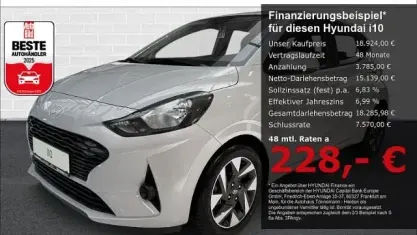 Neu Hyundai i10 Trend 79 PS (58 kW) 2025 Grau Kleinwagen