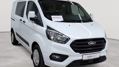 Gebraucht Ford Transit Custom Trend 130 PS (95 kW) 2021 Frostweiß Pickup